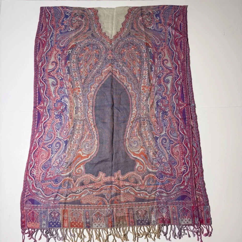 Paisley Large Scarf/Wrap